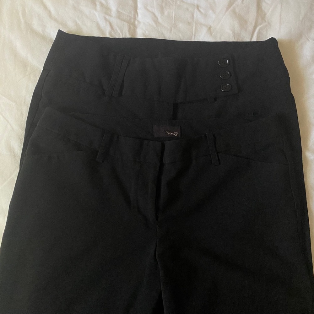 TWO for the price of ONE Black Suit Pants